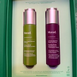 Murad Skincare Set -retinol and hydration oil drops
